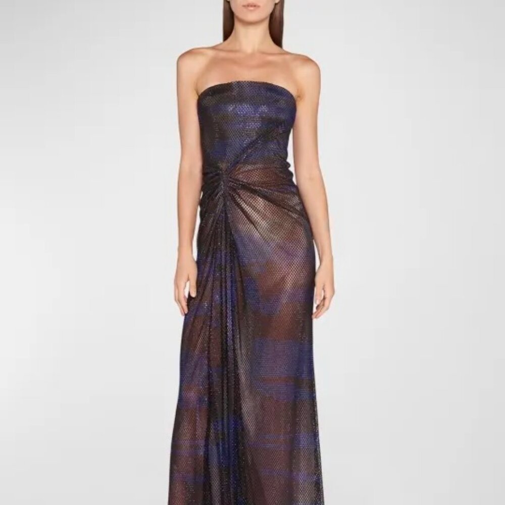 Giorgio Armani Strass Mesh Strapless Gown (SOLD OUT everywhere!)